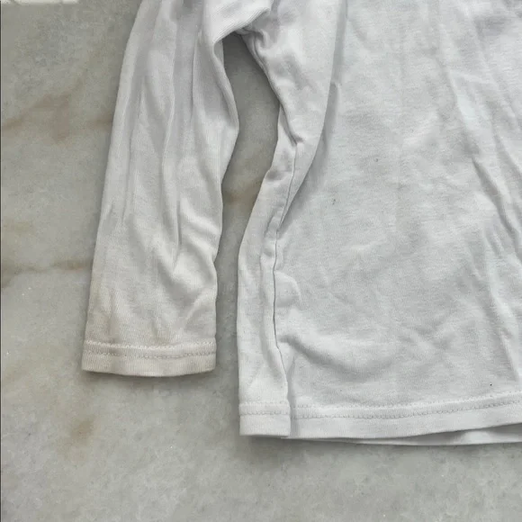 Carter's Classic White Long Sleeve Tee - Picture 3 of 6